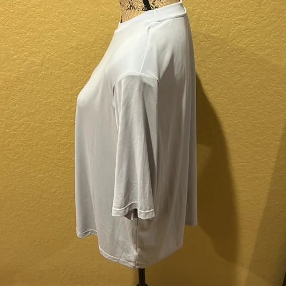 Scoop short sleeve, light gray top, XL, like new | offer in description - Picture 3 of 6